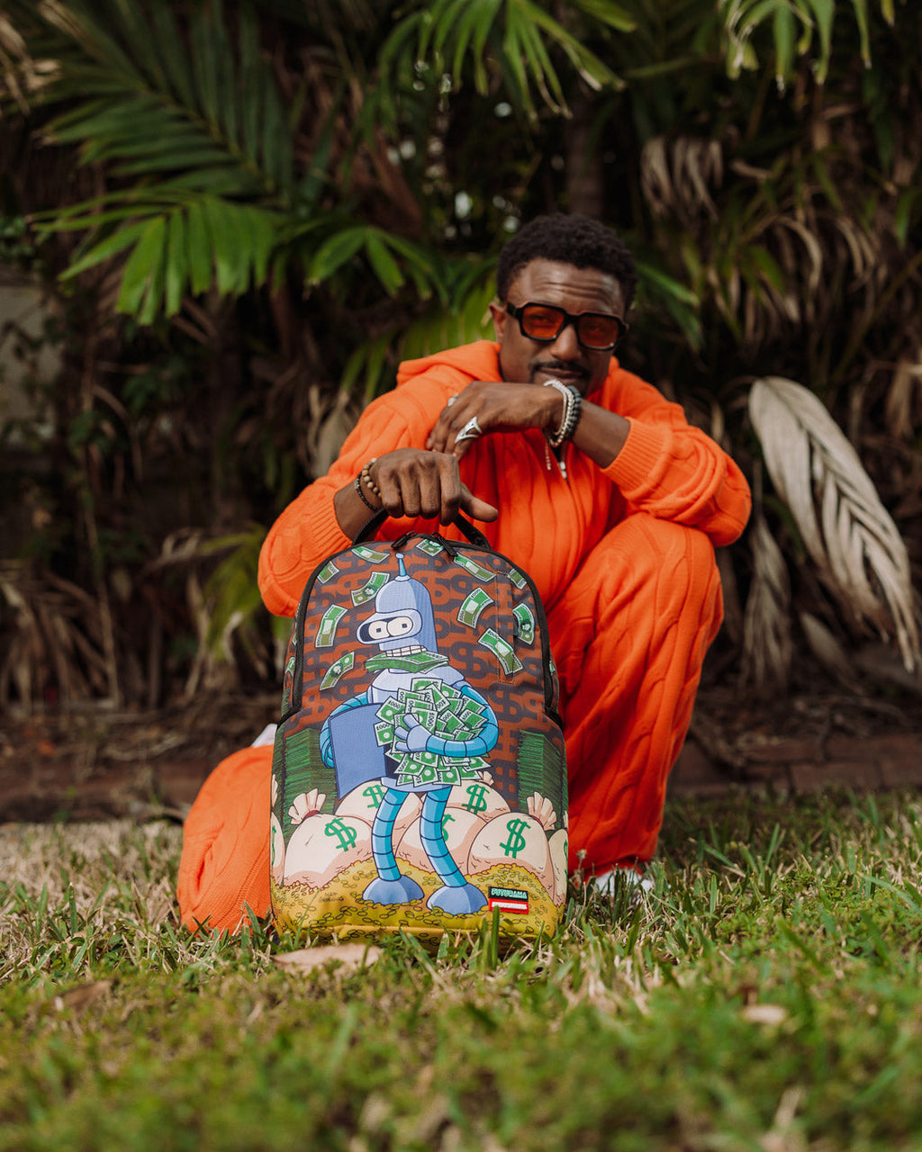 SPRAYGROUND FUTURAMA CASH-IN BENDER BACKPACK