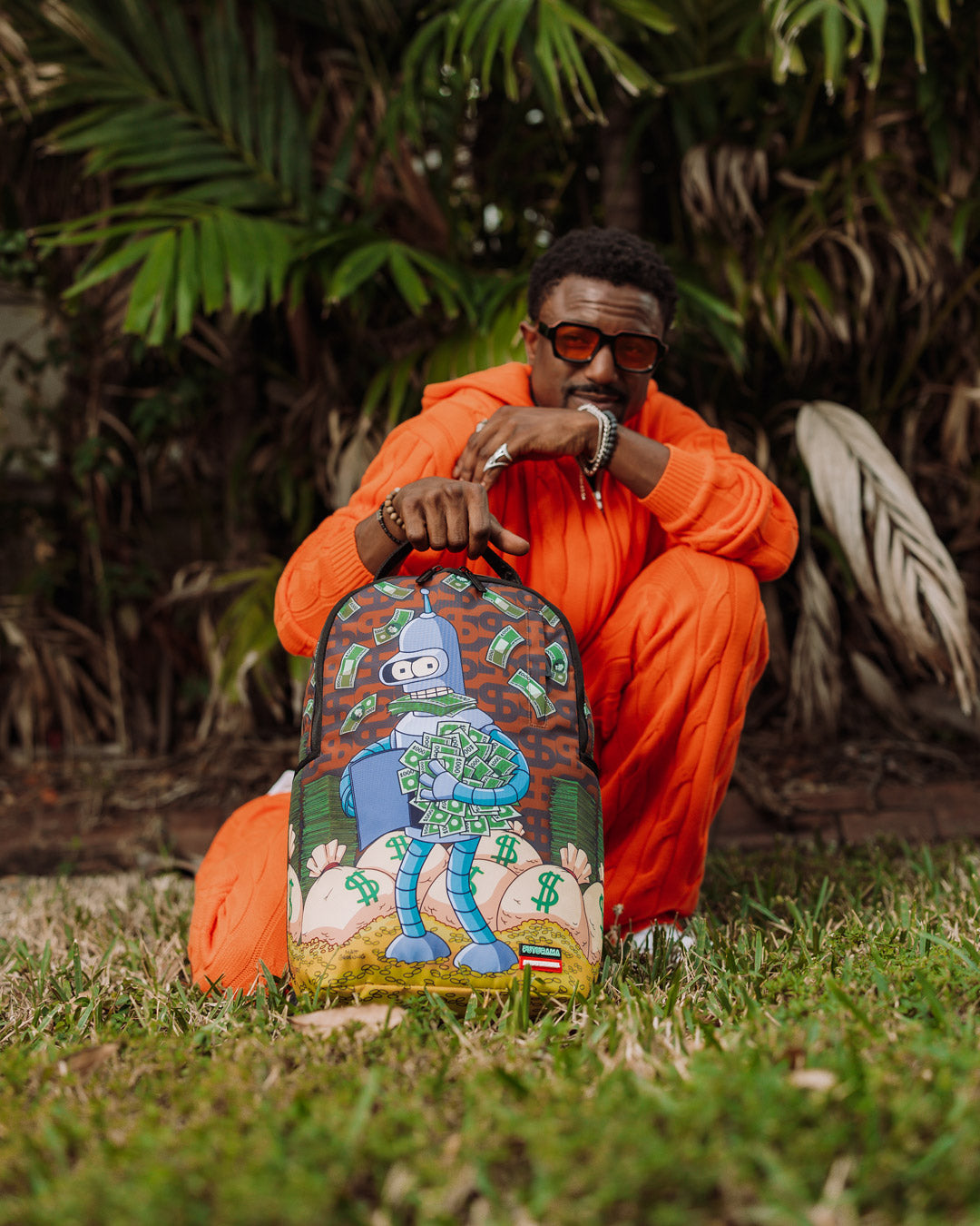 SPRAYGROUND FUTURAMA CASH-IN BENDER BACKPACK