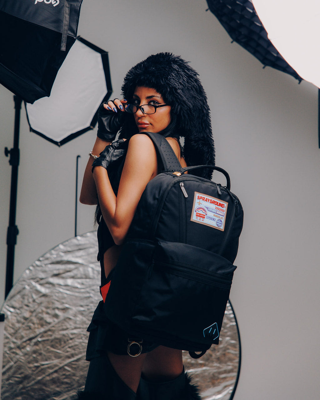 SPRAYGROUND DARKWAVE CARGO HERO BACKPACK