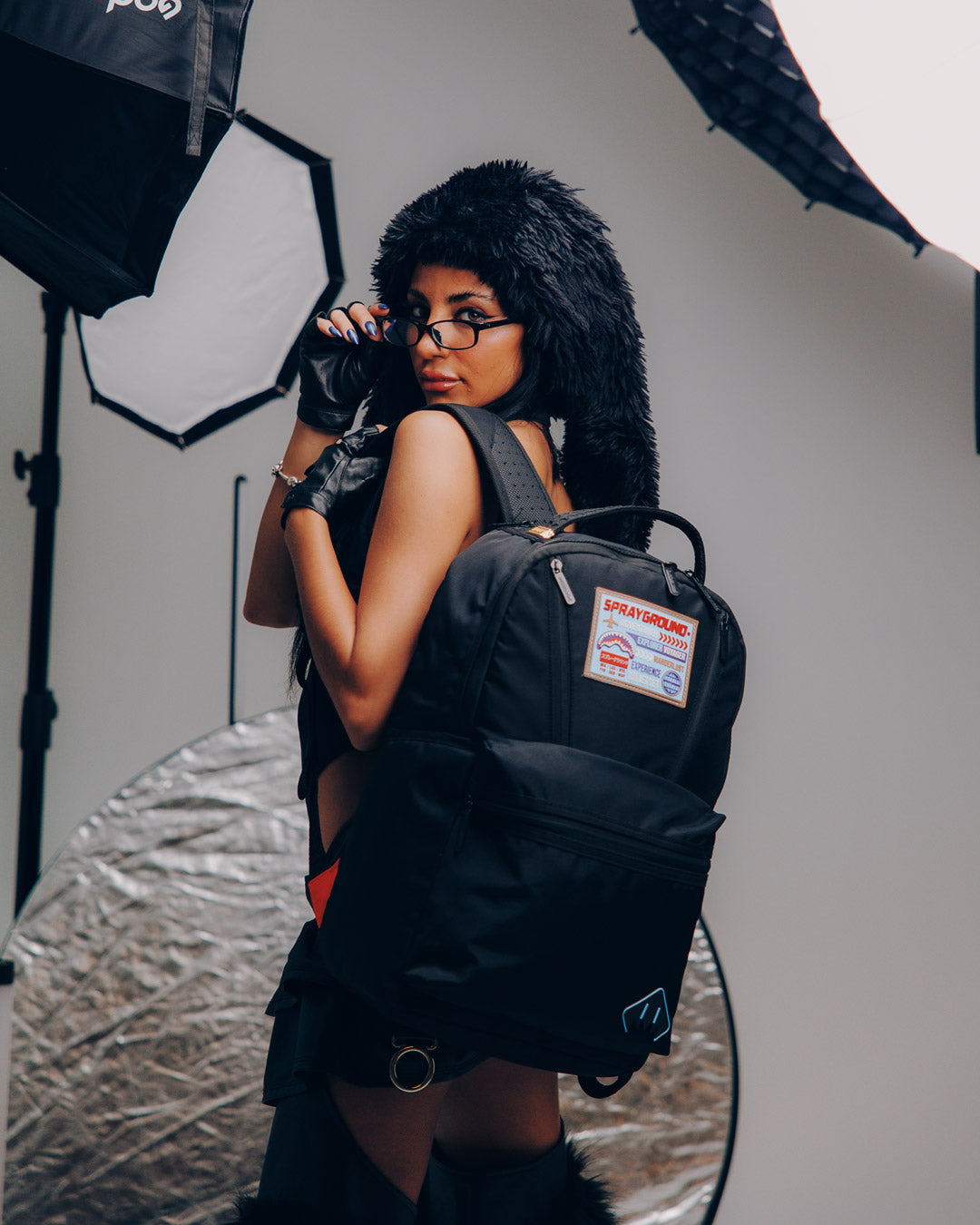 SPRAYGROUND DARKWAVE CARGO HERO BACKPACK
