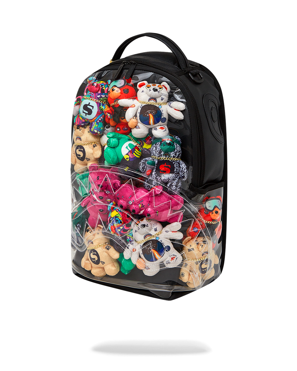 SPRAYGROUND LEGIT BEARS STUFFED IN THIS BAG BACKPACK