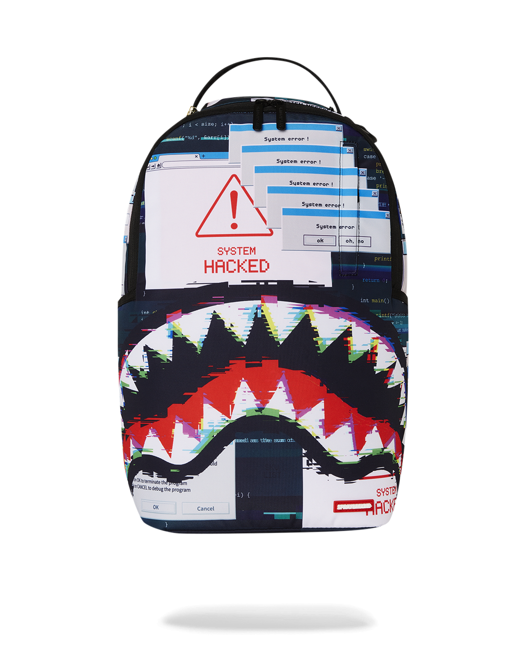 SPRAYGROUND HACKED & STACKED BUT I STILL GOT YOUR BACK DLXR BACKPACK