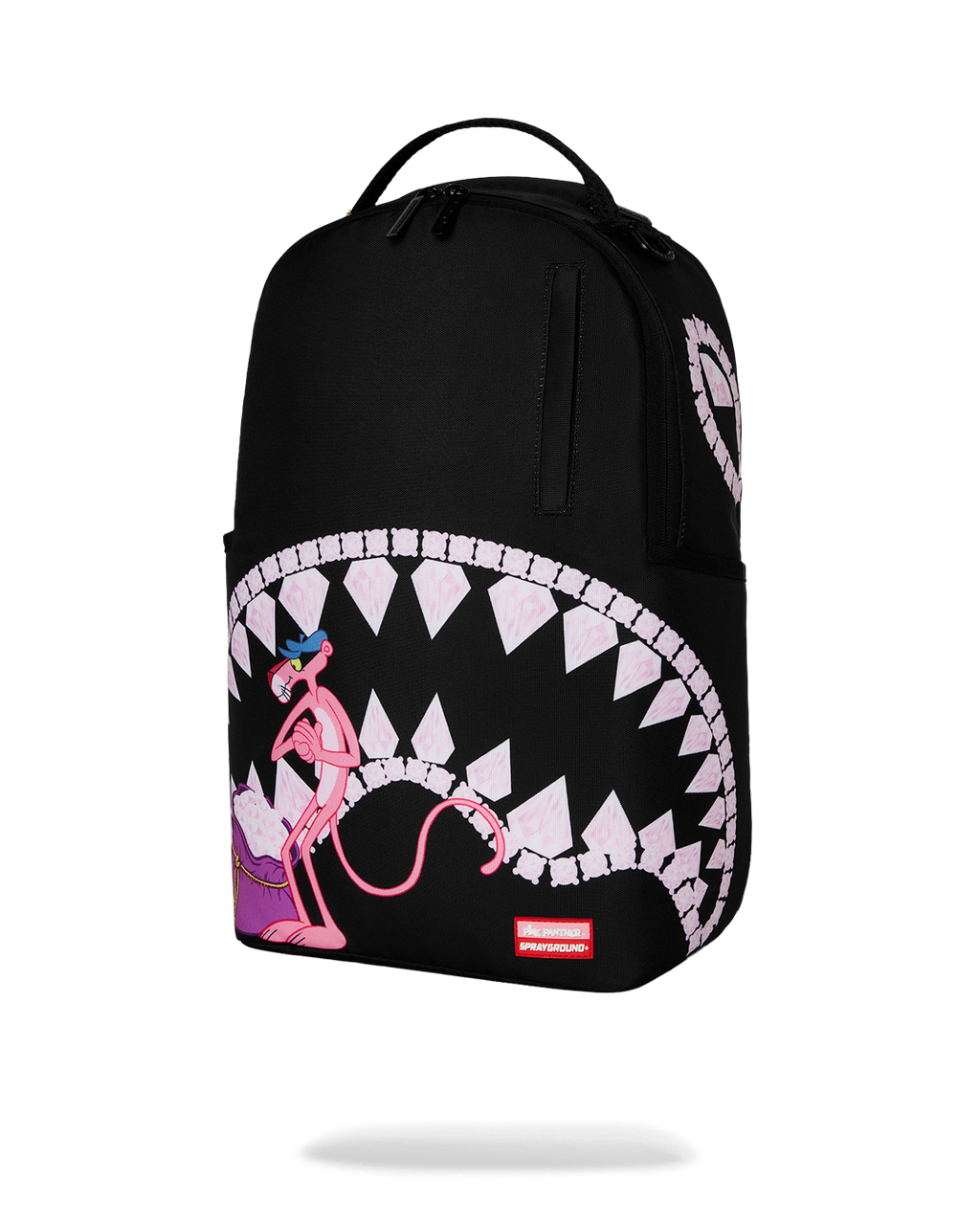 SPRAYGROUND PINK PANTHER DIAMOND BITE BACKPACK