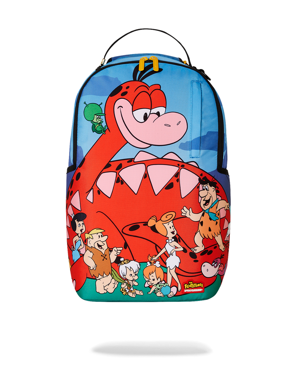 SPRAYGROUND THE FLINTSTONES DINO SLIDE BACKPACK
