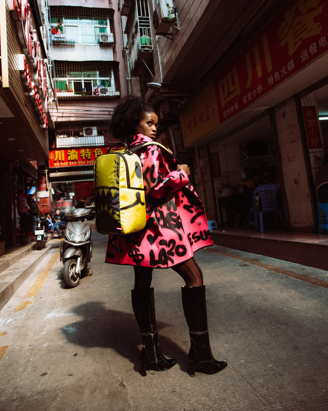 SPRAYGROUND HAPPY OR NAH BACKPACK