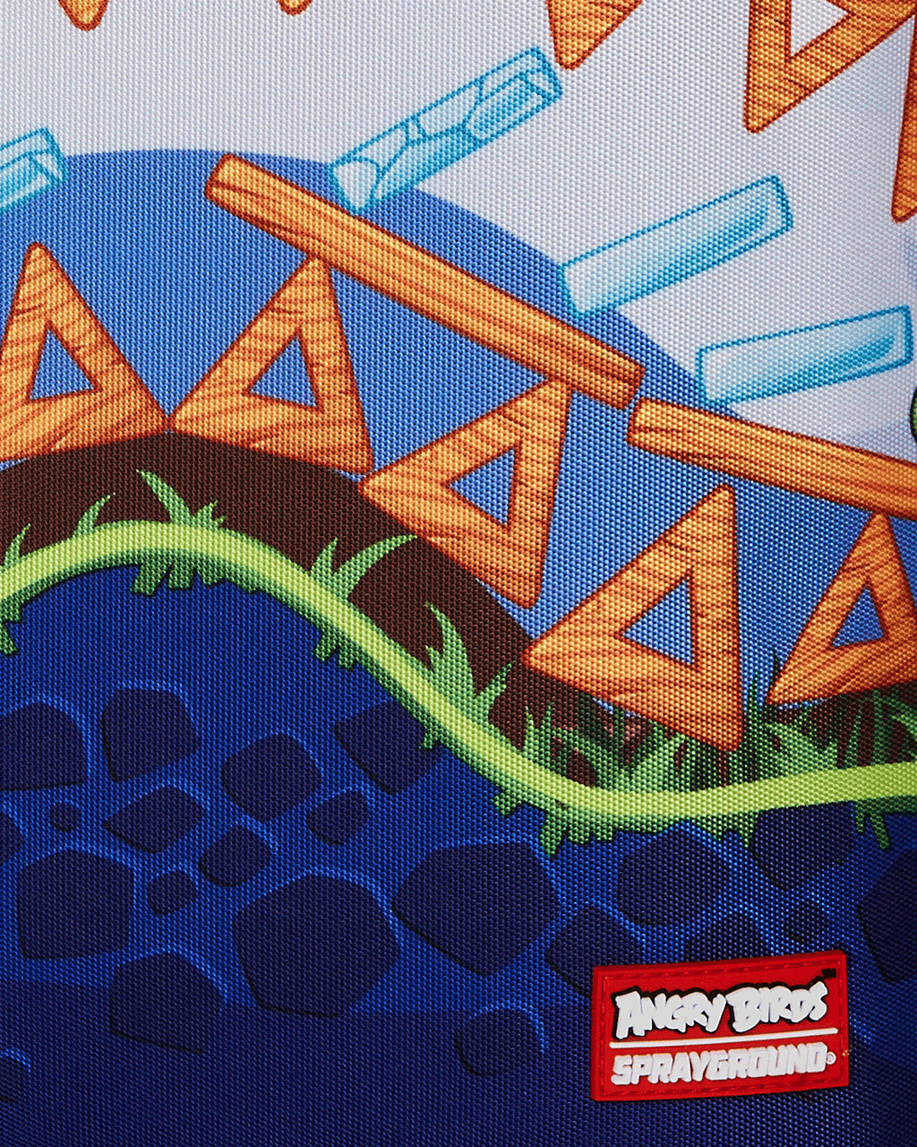 SPRAYGROUND ANGRY BIRDS SHARK DEFENSE BACKPACK