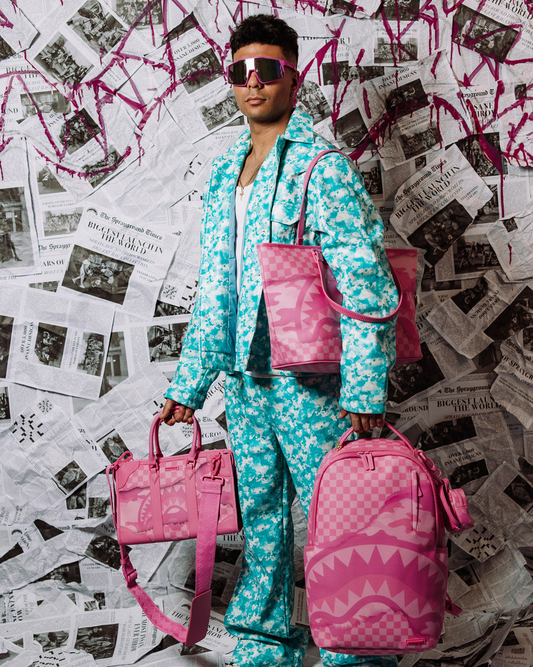 SPRAYGROUND 3AM TURNT DLXSV BACKPACK