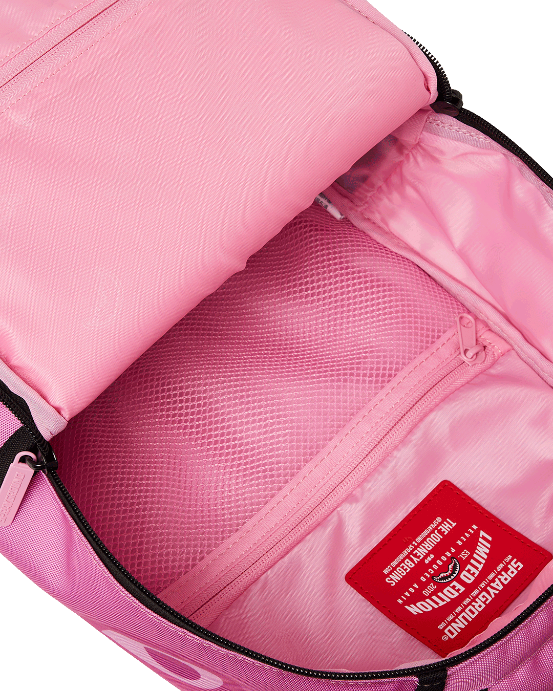 SPRAYGROUND PINK PANTHER CAN'T CATCH ME MINI BACKPACK