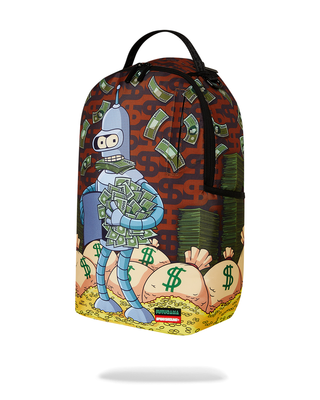 SPRAYGROUND FUTURAMA CASH-IN BENDER BACKPACK