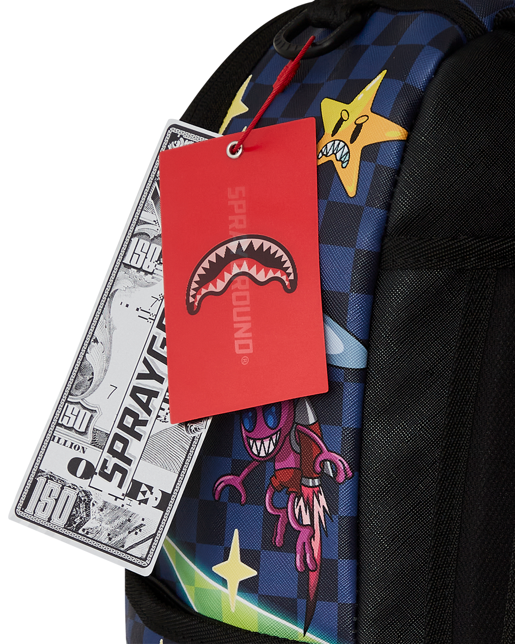 SPRAYGROUND SPACE WARPED BACKPACK