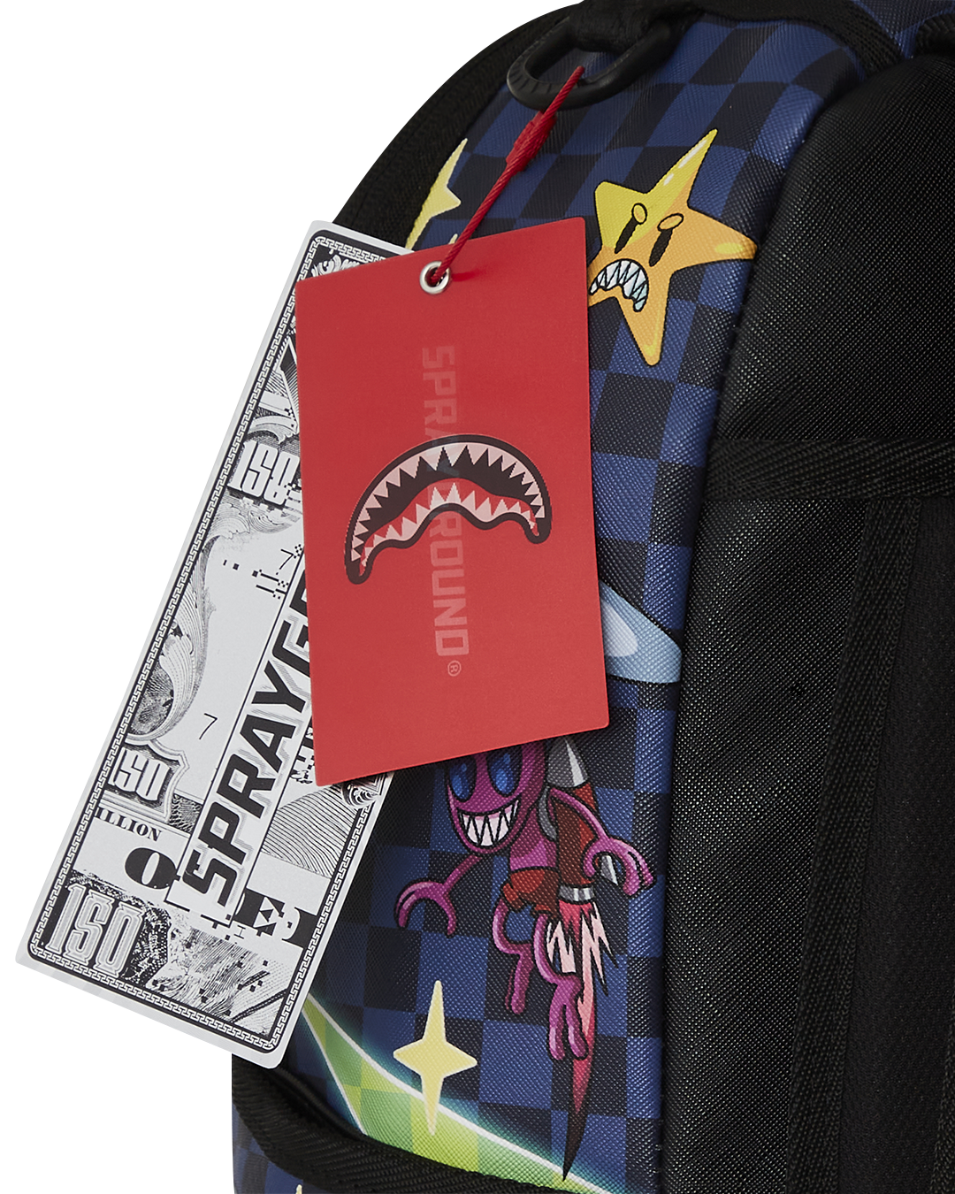 SPRAYGROUND SPACE WARPED BACKPACK