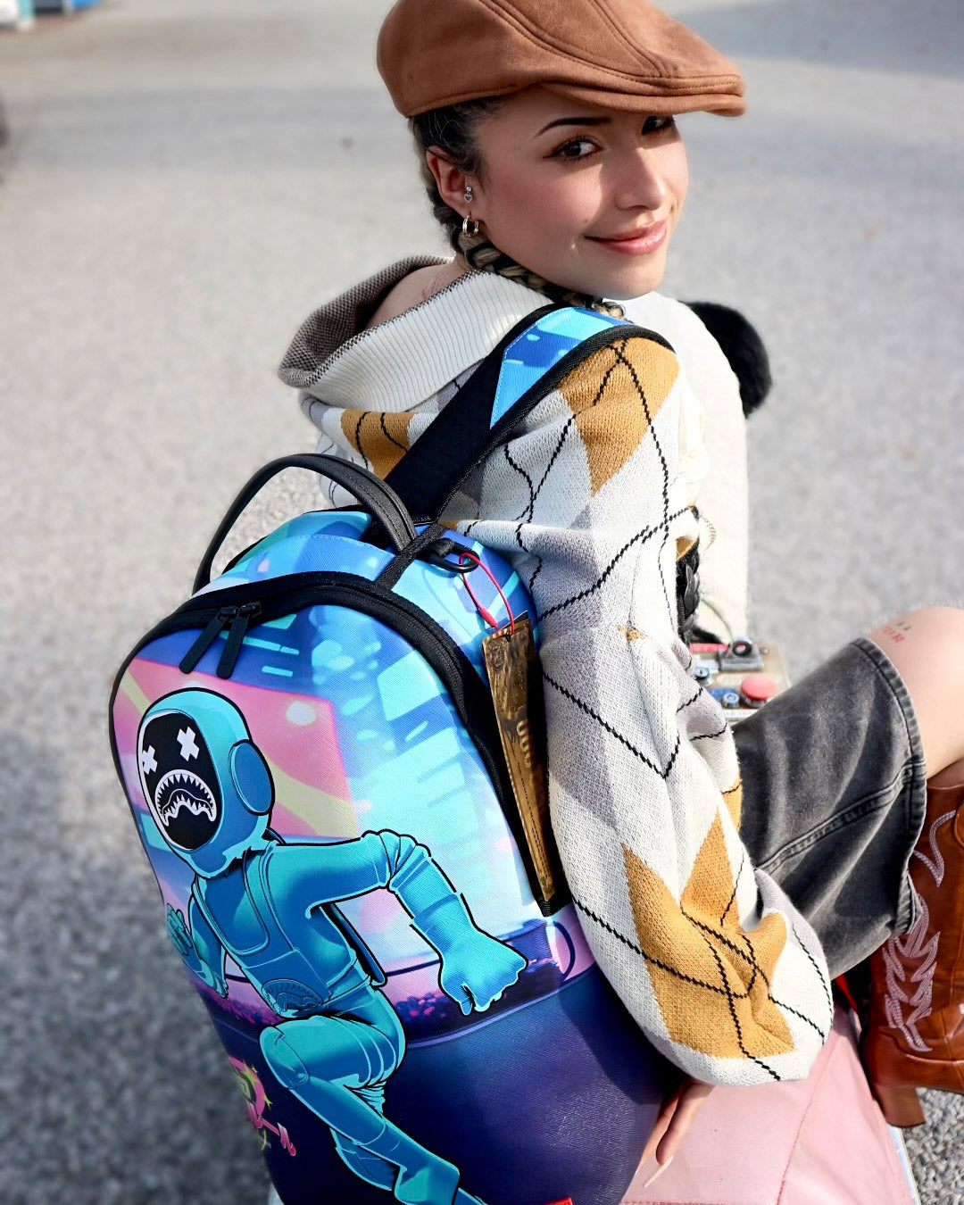 SPRAYGROUND ASTROMANE SPACE RACER DLXSV BACKPACK
