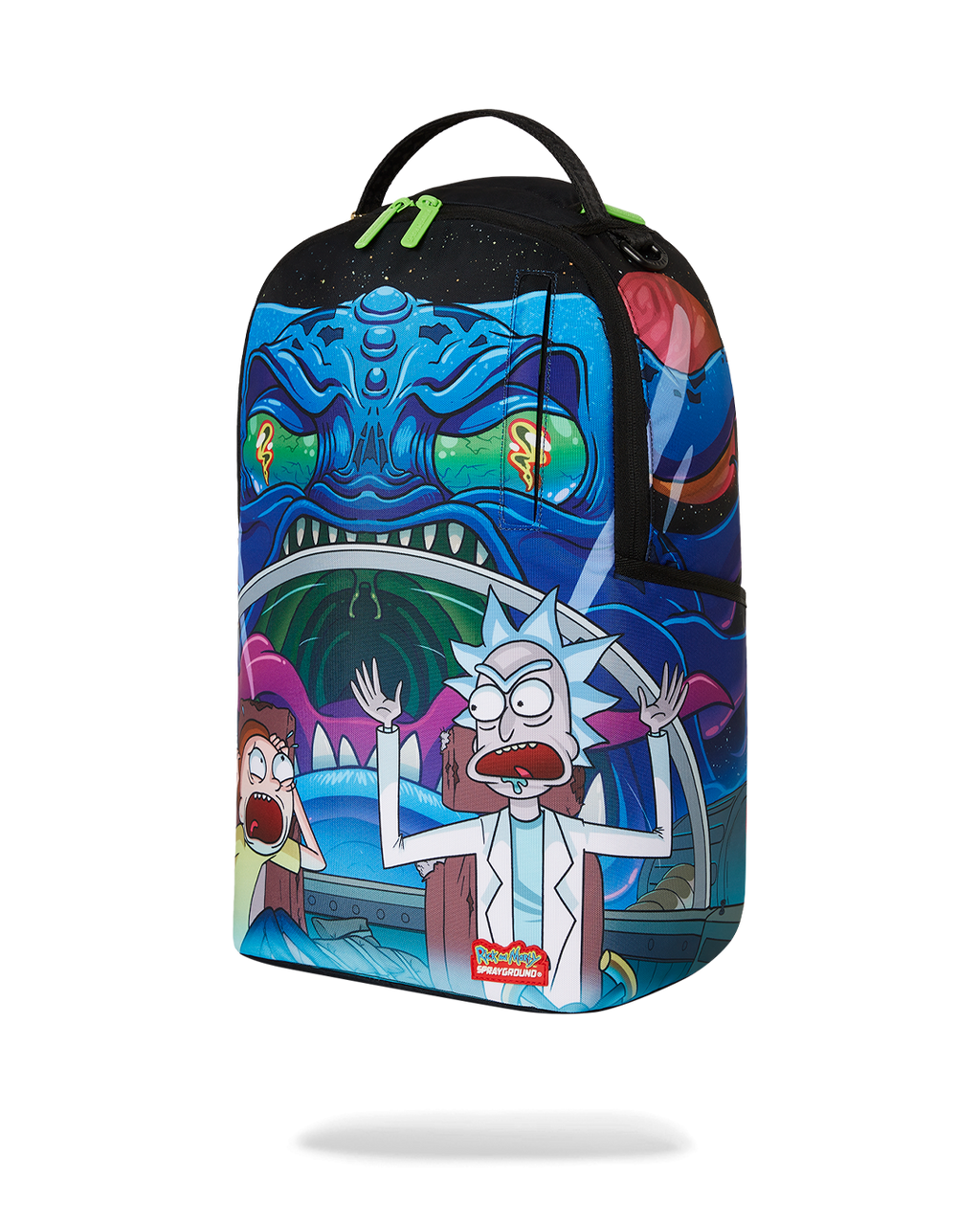 SPRAYGROUND RICK AND MORTY GALACTIC GETAWAY BACKPACK