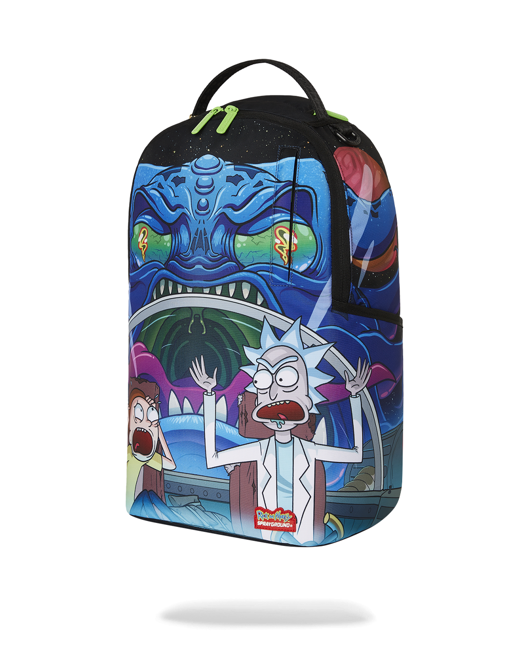 SPRAYGROUND RICK AND MORTY GALACTIC GETAWAY BACKPACK