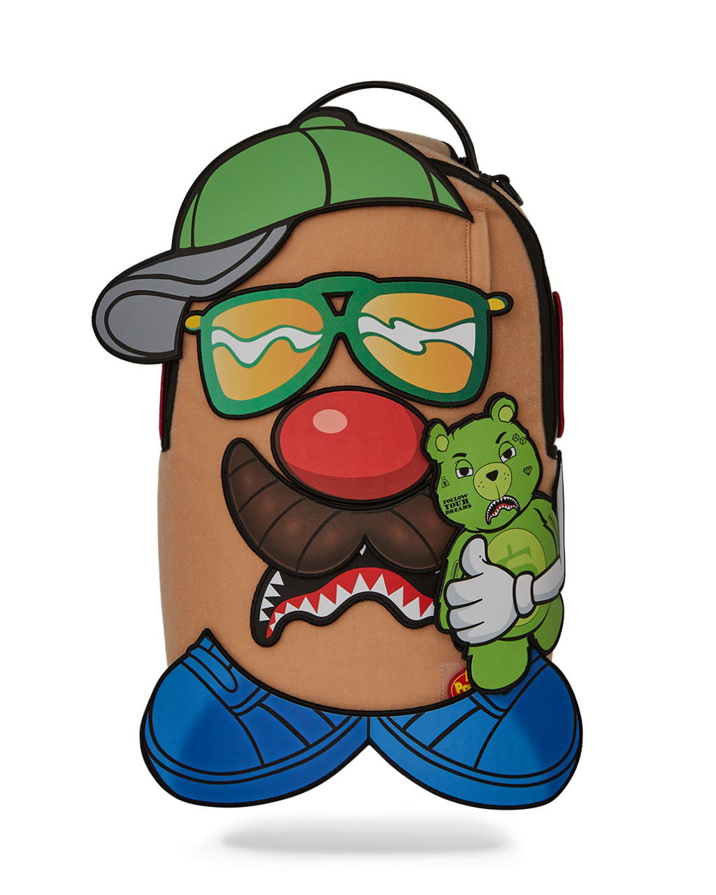 SPRAYGROUND MR. POTATO HEAD VELCRO PATCH MIX-IT-UP DLXSV BACKPACK