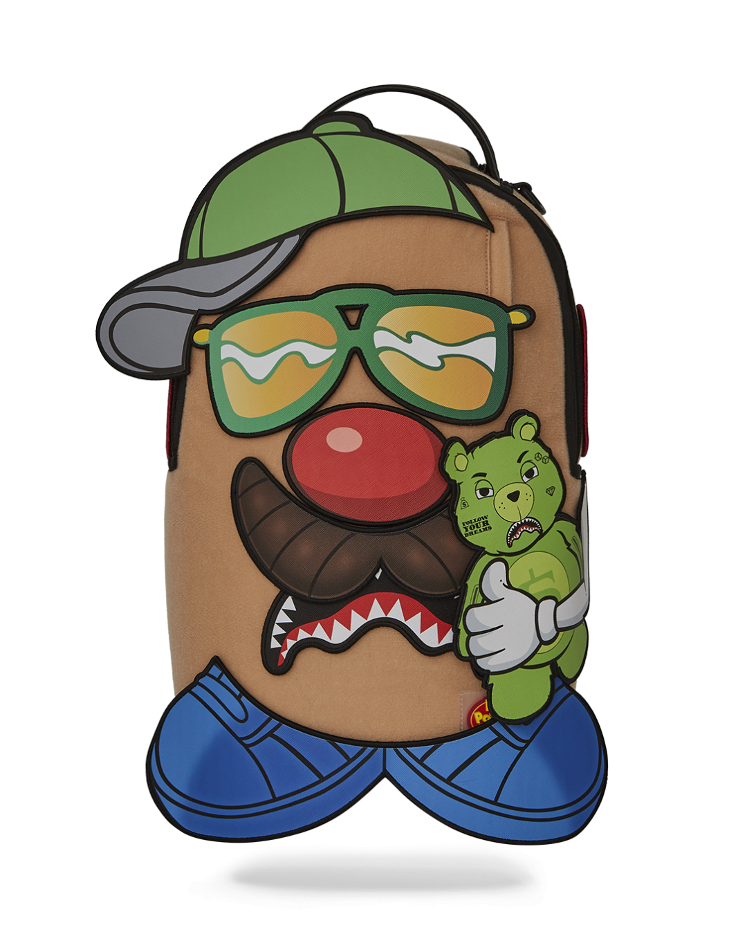 SPRAYGROUND MR. POTATO HEAD VELCRO PATCH MIX-IT-UP DLXSV BACKPACK