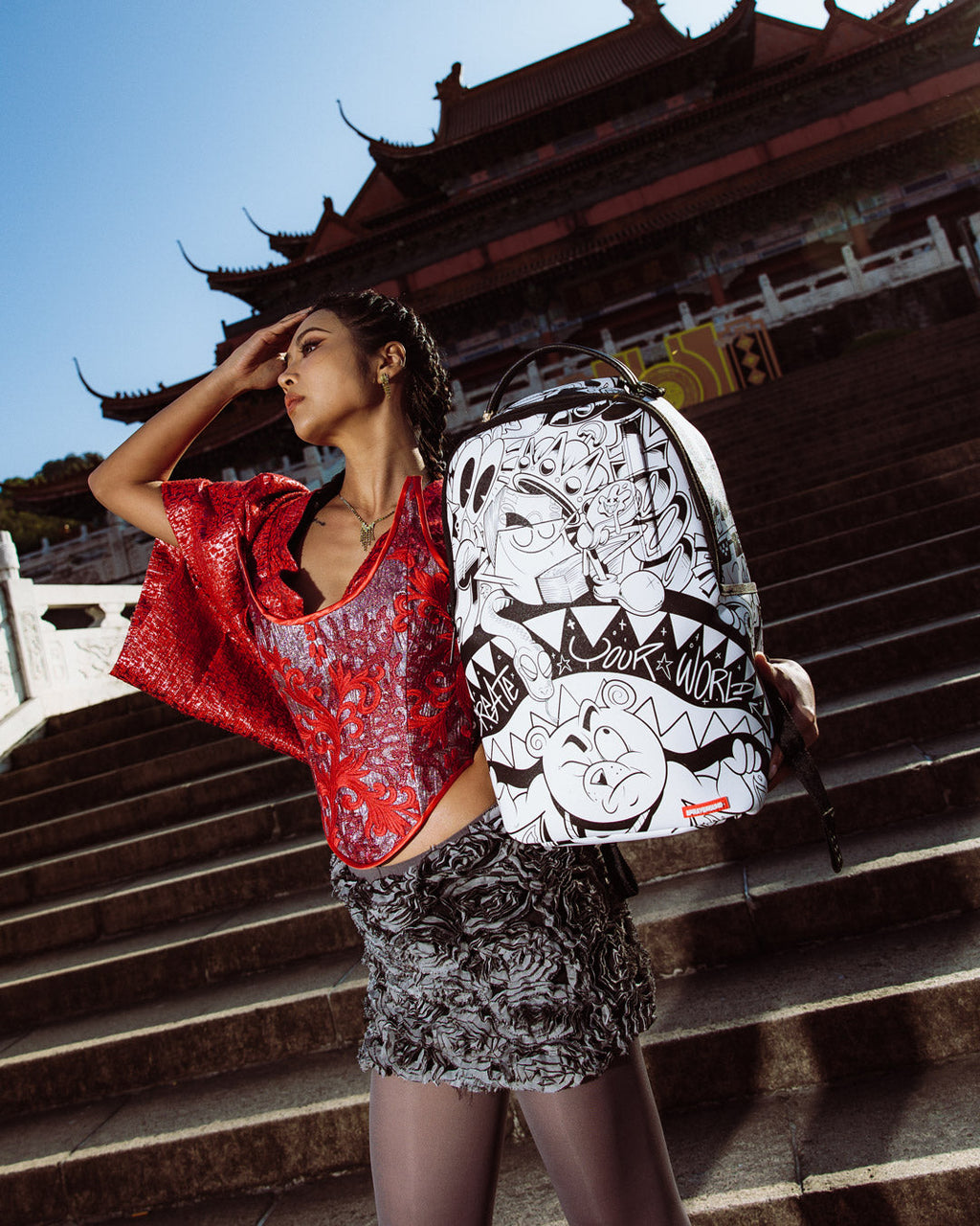 SPRAYGROUND DOODLE KING BACKPACK