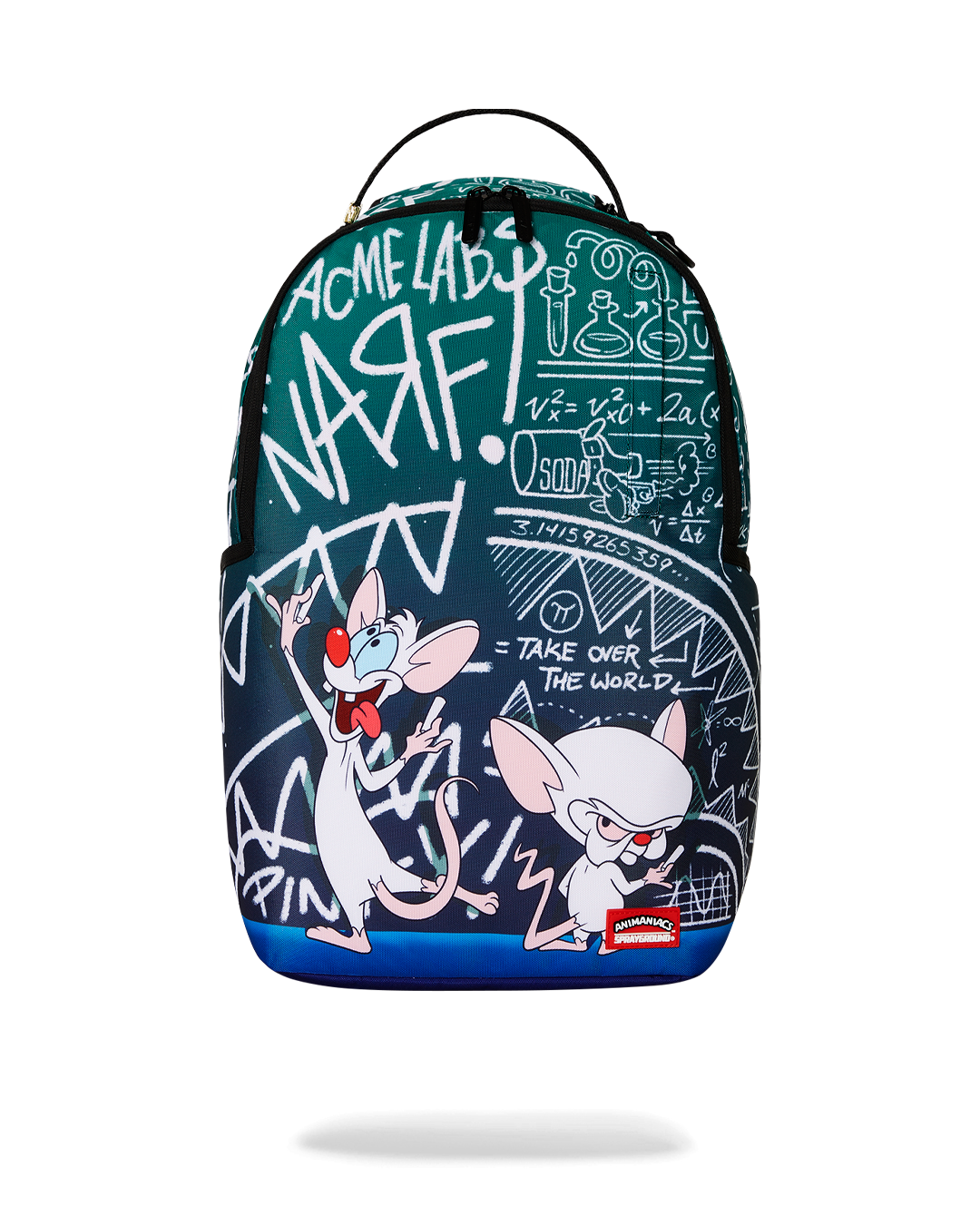 SPRAYGROUND PINKY AND THE BRAIN TAKIN OVER THE WORLD DLXR BACKPACK