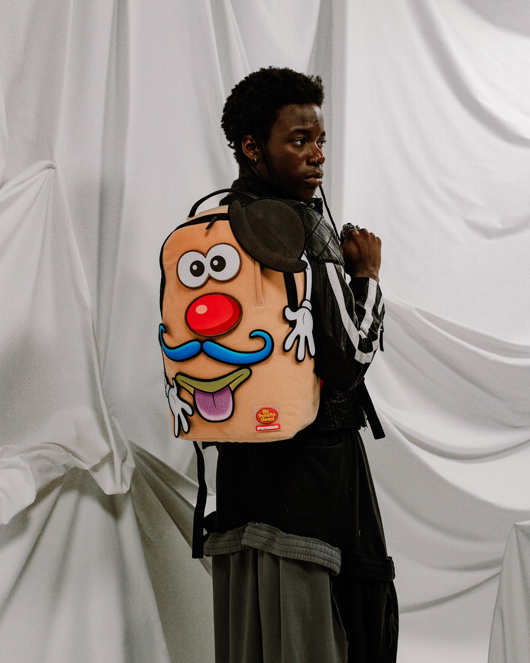 SPRAYGROUND MR. POTATO HEAD VELCRO PATCH MIX-IT-UP DLXSV BACKPACK