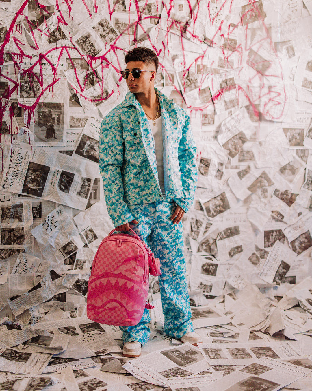 SPRAYGROUND 3AM TURNT DLXSV BACKPACK