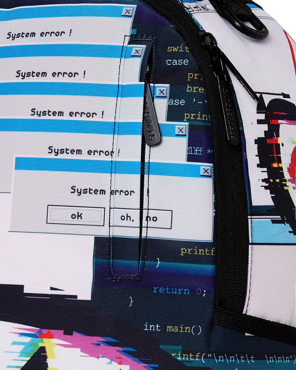 SPRAYGROUND HACKED & STACKED BUT I STILL GOT YOUR BACK DLXR BACKPACK