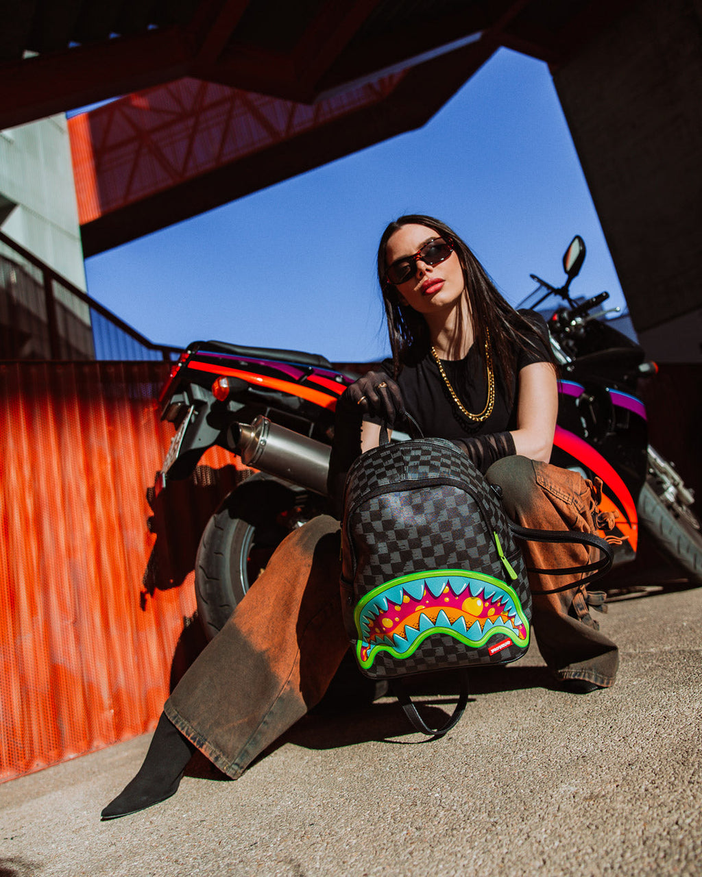 SPRAYGROUND SLIME TAKEOVER SAVAGE BACKPACK