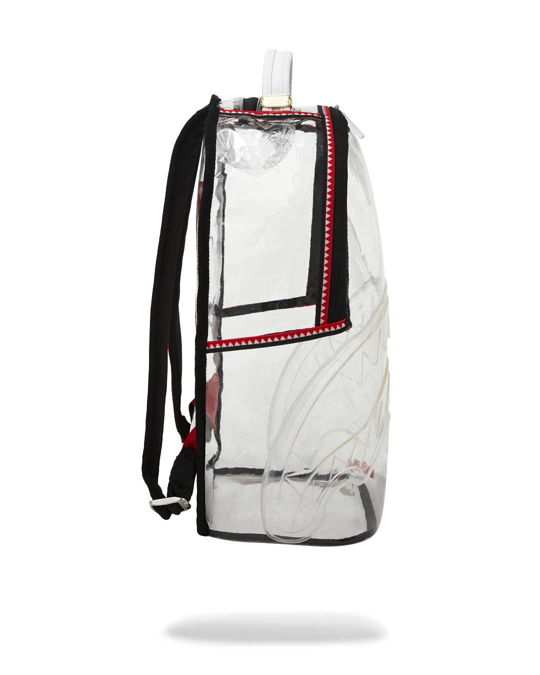 SPRAYGROUND 100% CLEAR BACKPACK SHARK