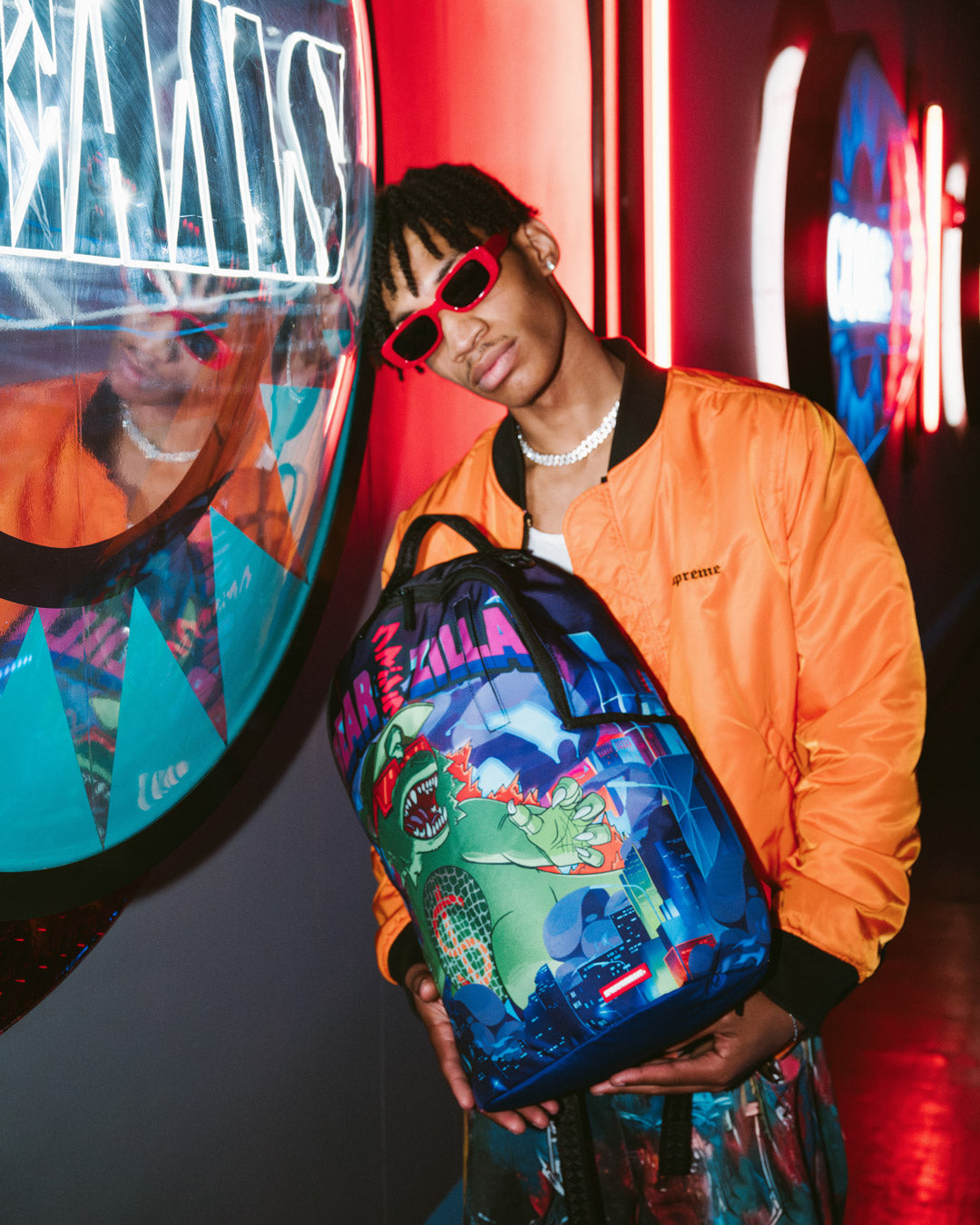 SPRAYGROUND BEARZILLA: THE CONQUEST DLXR BACKPACK
