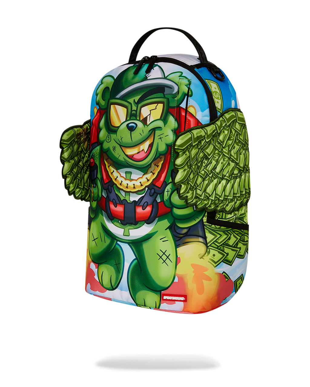 SPRAYGROUND MONEY BEAR WE BOUT TO TAKE OFF BACKPACK