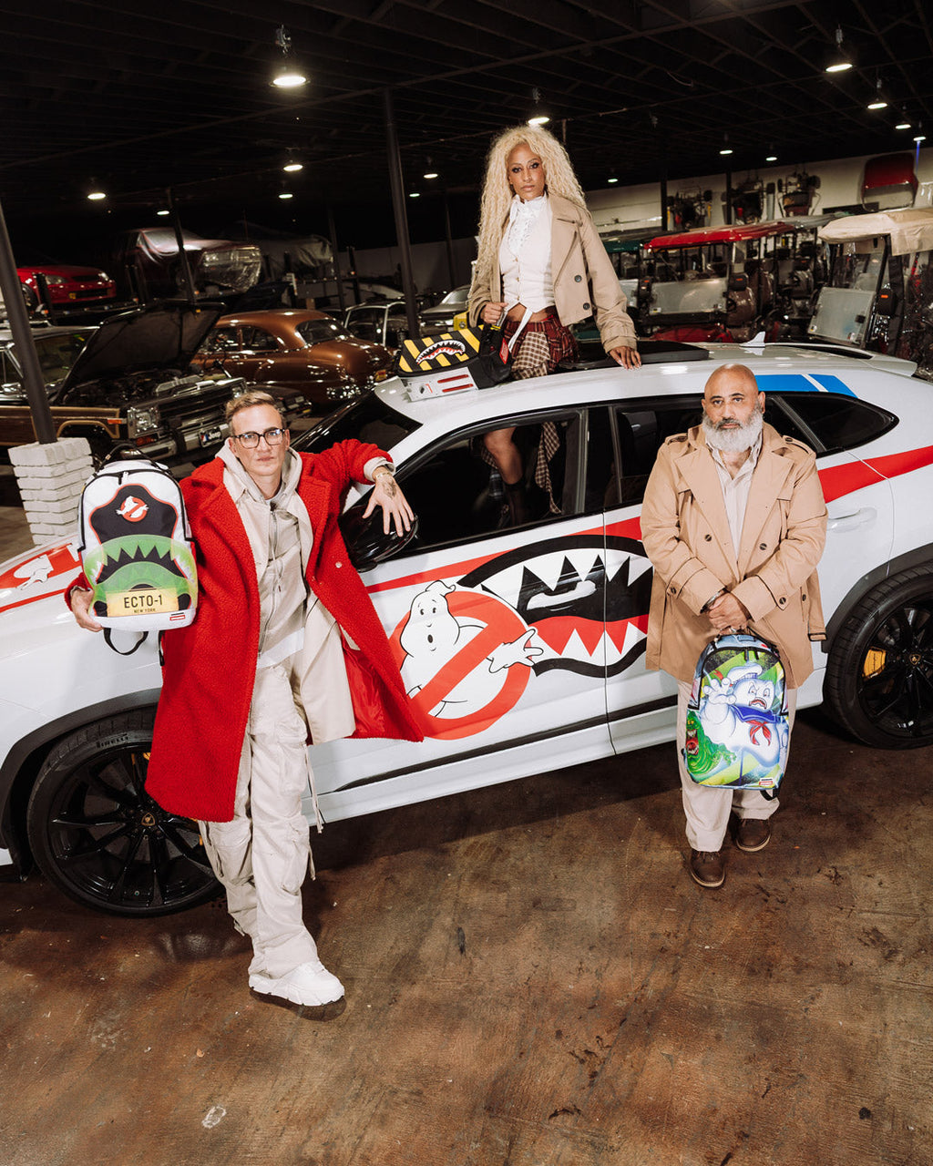 SPRAYGROUND GHOSTBUSTERS HAUNTED DOUGH BACKPACK