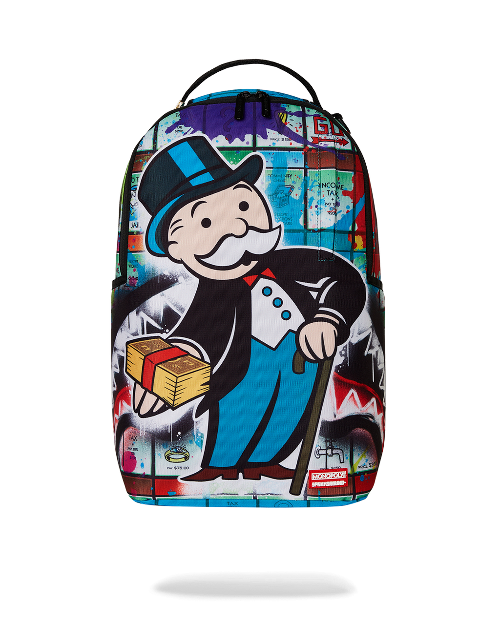 SPRAYGROUND MONOPOLY MONEY MOVES BACKPACK