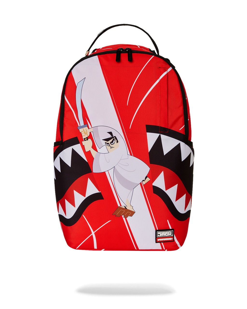SPRAYGROUND SAMURAI JACK SHARK MOUTH SLICE DLXR BACKPACK