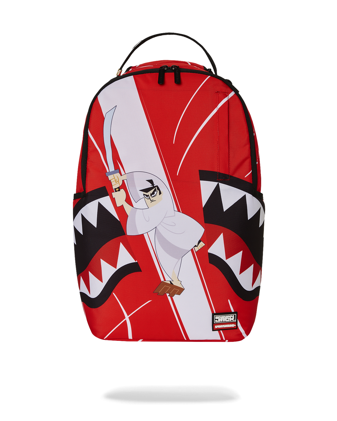 SPRAYGROUND SAMURAI JACK SHARK MOUTH SLICE DLXR BACKPACK