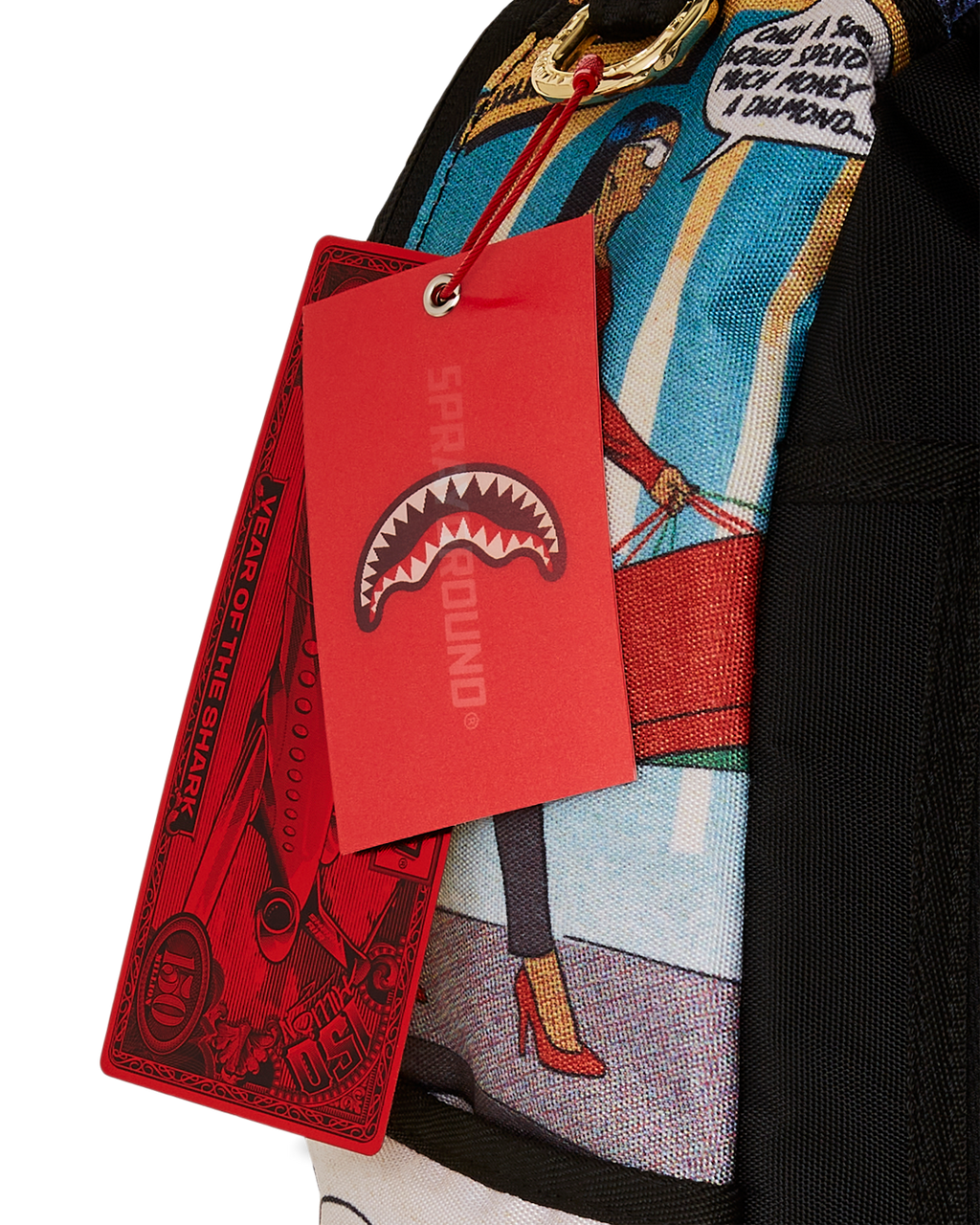 SPRAYGROUND 305 ACTION PACKED NIGHT SPOT DLXR BACKPACK