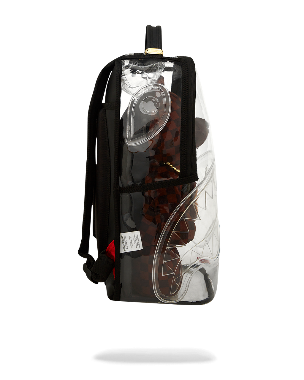 SPRAYGROUND CLEAR BACKPACK - SHARKS IN PARIS BEAR