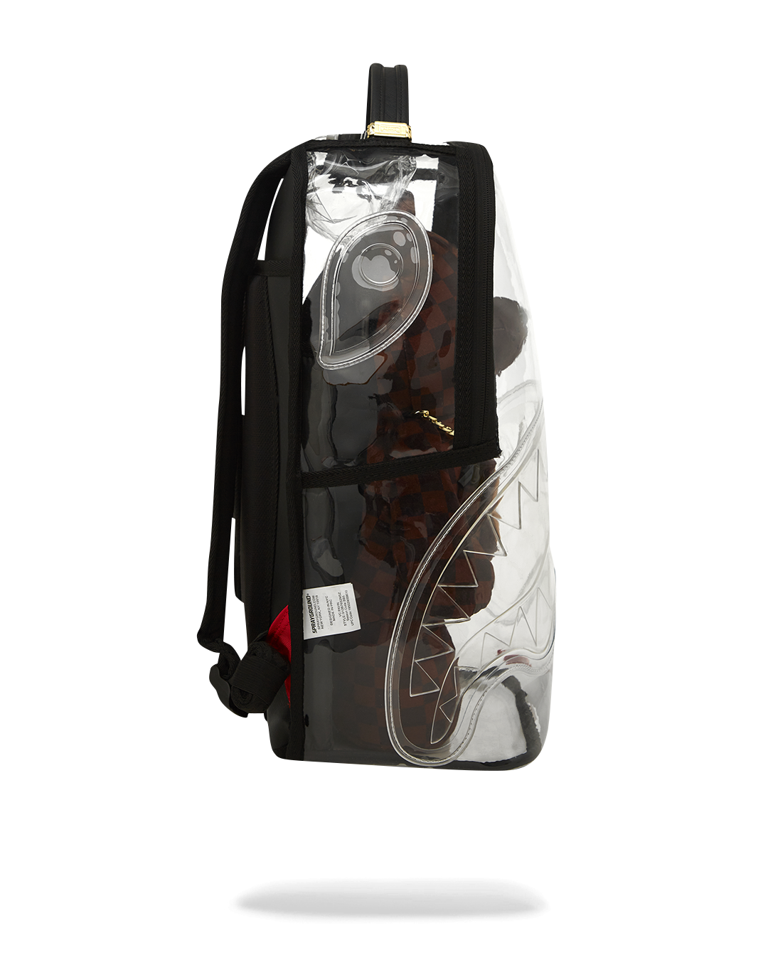 SPRAYGROUND CLEAR BACKPACK - SHARKS IN PARIS BEAR