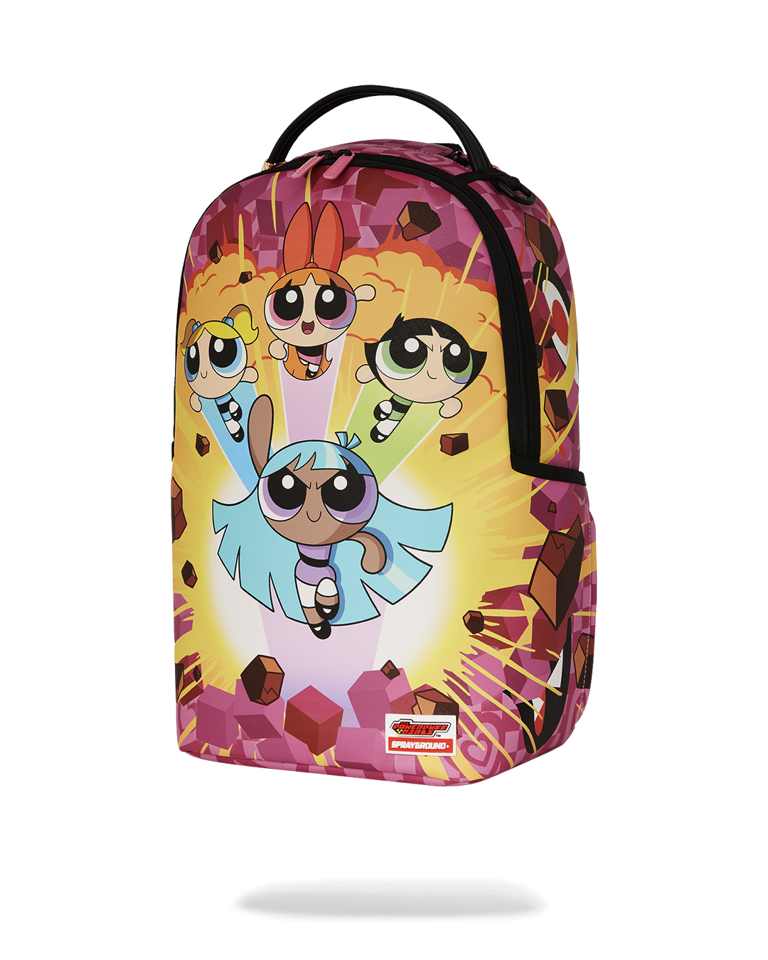 SPRAYGROUND POWERPUFF BUSTIN THRU DLXSV BACKPACK