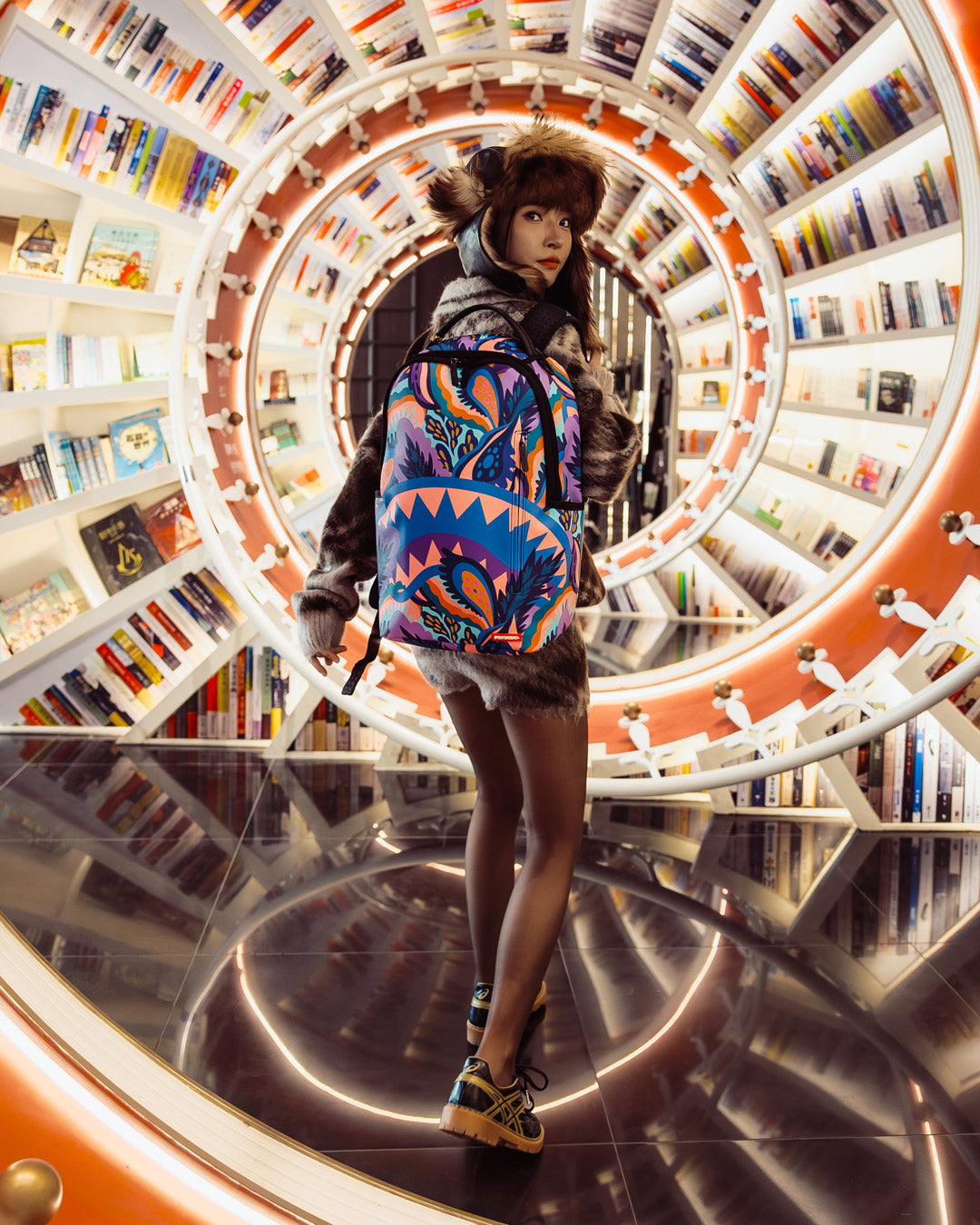 SPRAYGROUND AQUATIC DAZE DLXSV BACKPACK