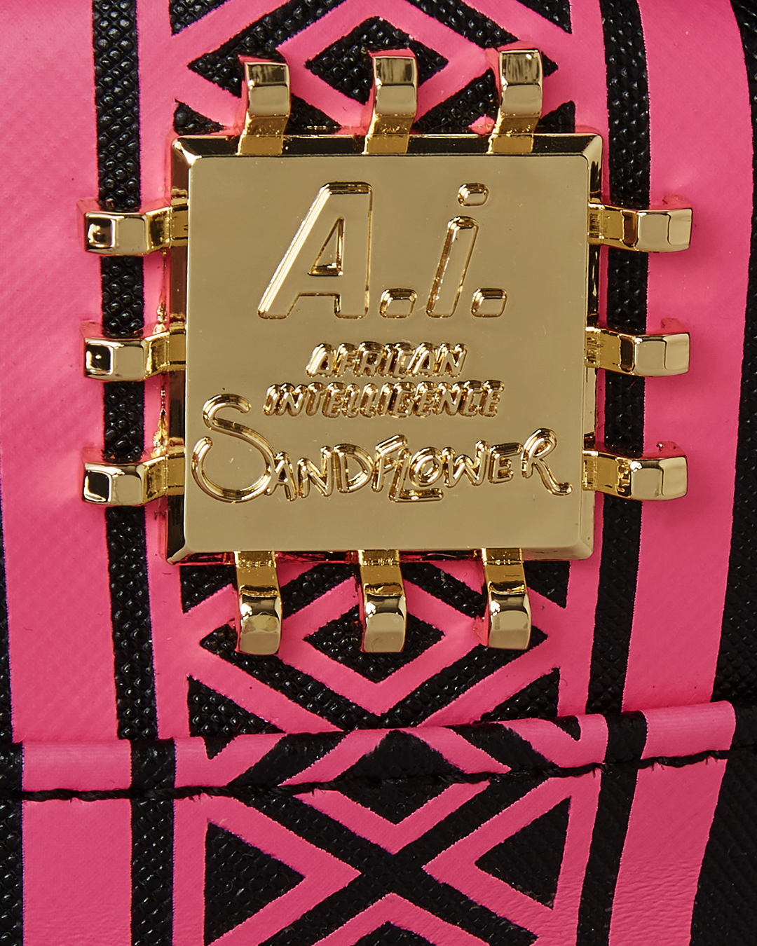 SPRAYGROUND A.I. AFRICAN INTELLIGENCE PRIDE AND POWER BACKPACK - SANDFLOWER COLLAB