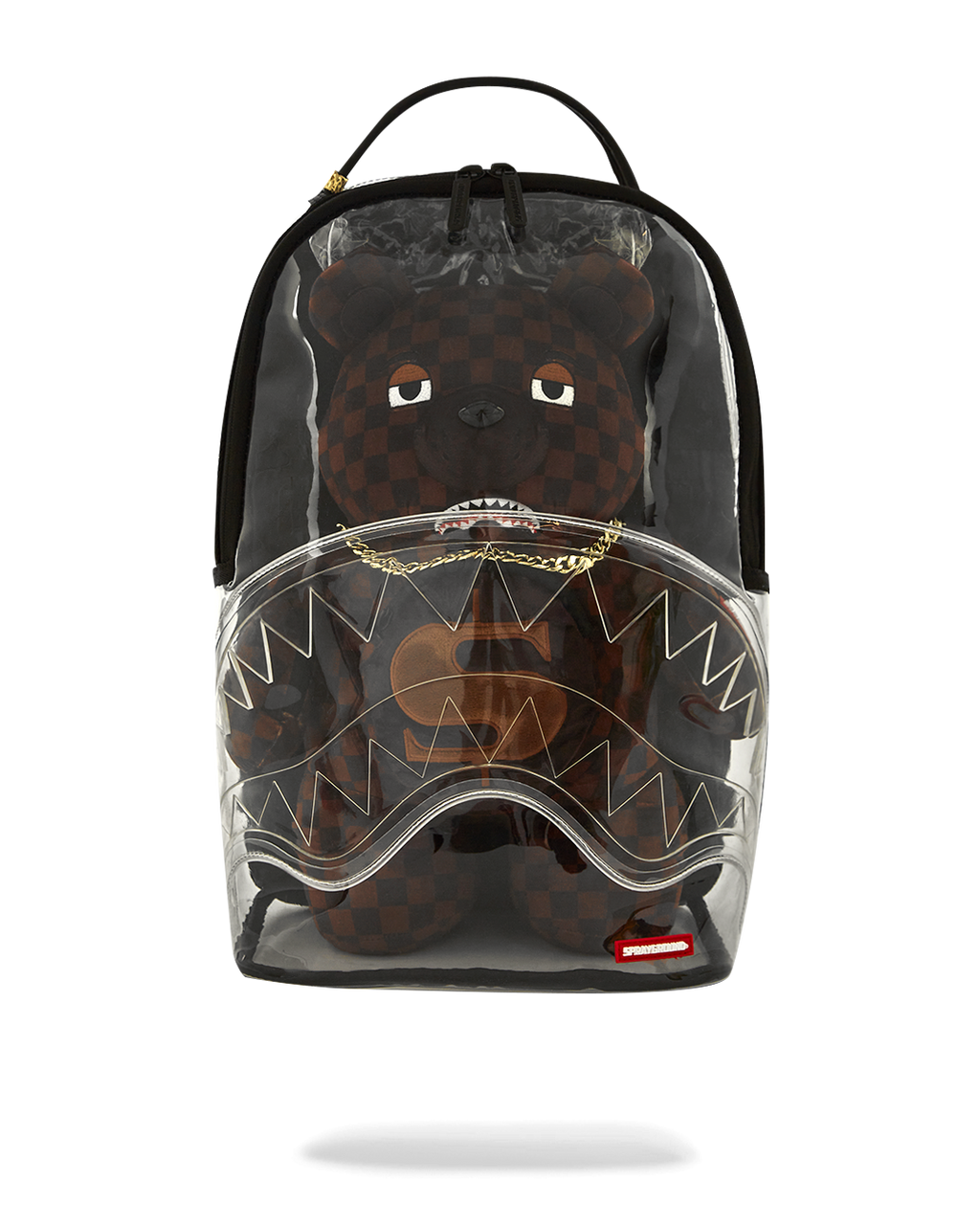 SPRAYGROUND CLEAR BACKPACK - SHARKS IN PARIS BEAR