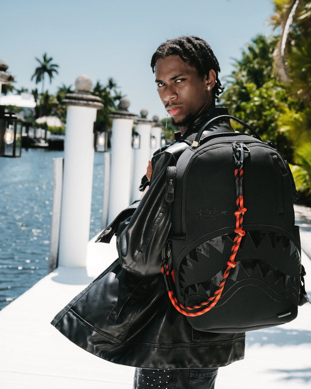 SPRAYGROUND SHARK CENTRAL KYUSHU MOUNTAIN DLXS BACKPACK