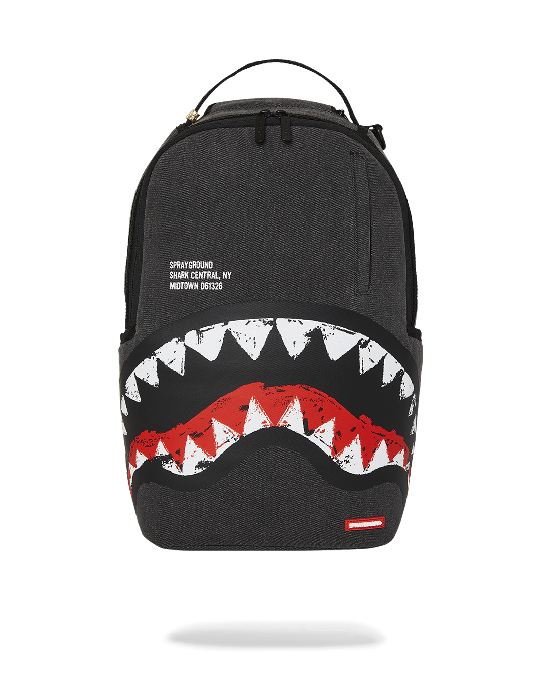 SPRAYGROUND SHARK CENTRAL DENIM VENOM BACKPACK