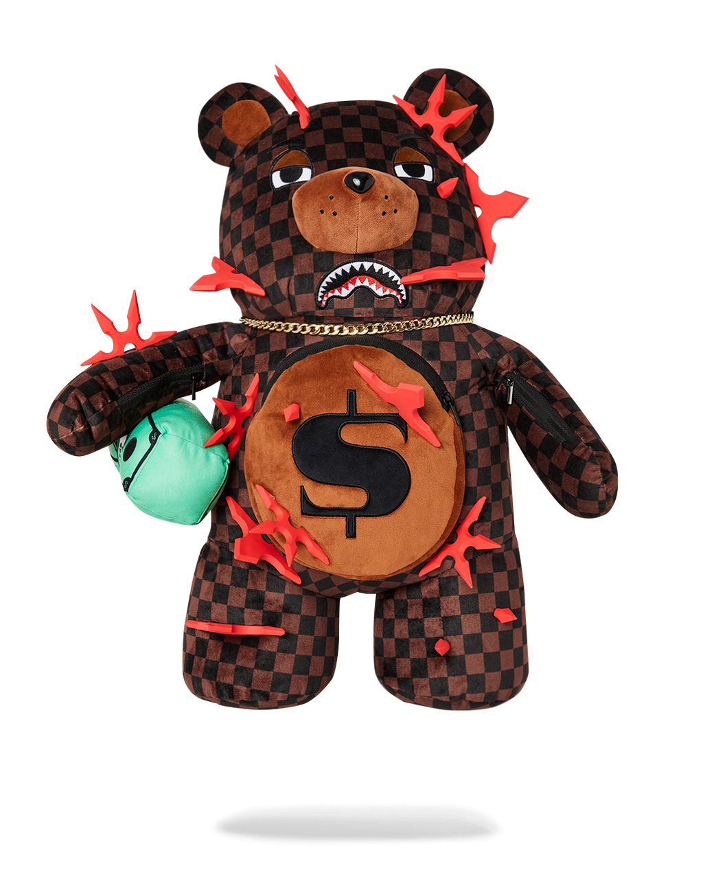 SPRAYGROUND OUCH, WHATEVER MONEYBEAR BACKPACK