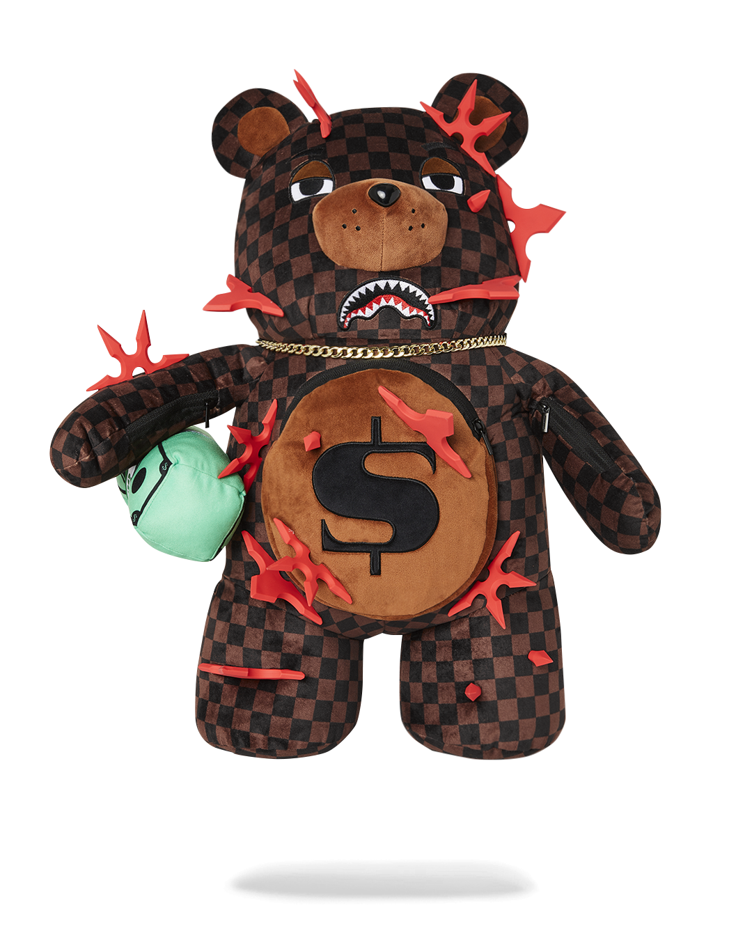 SPRAYGROUND OUCH, WHATEVER MONEYBEAR BACKPACK