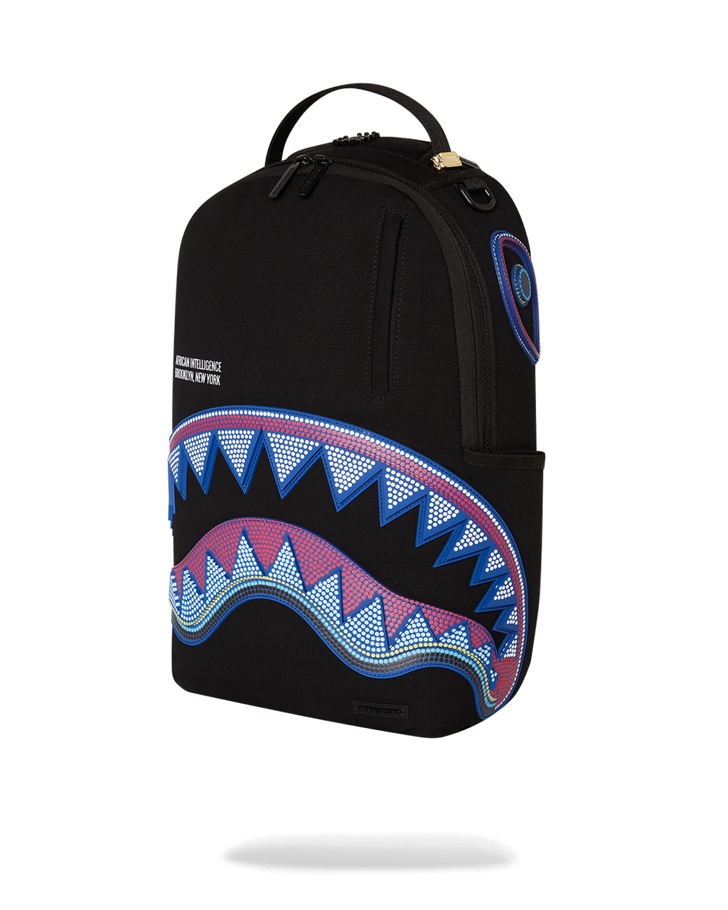 SPRAYGROUND A.I. AFRICAN INTELLIGENCE BORN AND RAISED BACKPACK - SANDFLOWER COLLAB