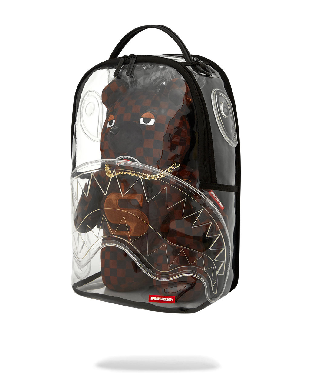 SPRAYGROUND CLEAR BACKPACK - SHARKS IN PARIS BEAR
