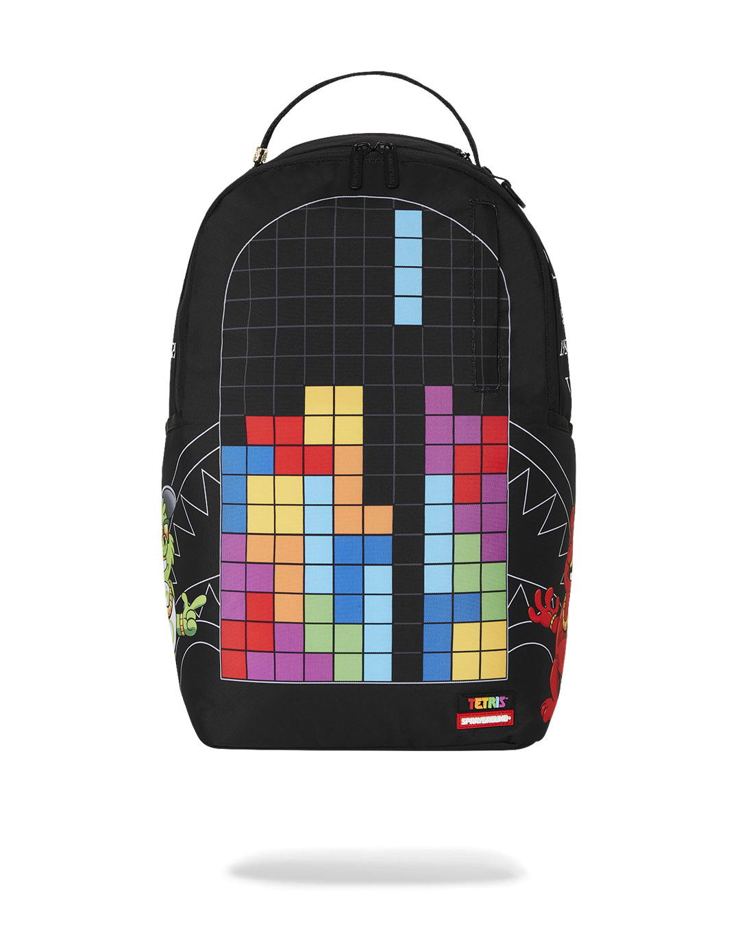 SPRAYGROUND TETRIS WITH DIABLO AND MONEY BEAR BACKPACK