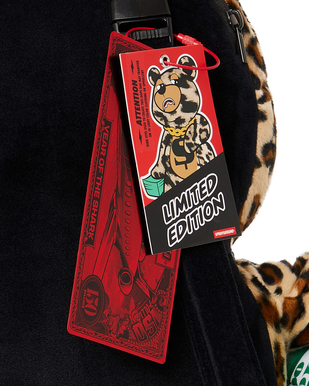 SPRAYGROUND CLAWED UP MONEYBEAR BACKPACK