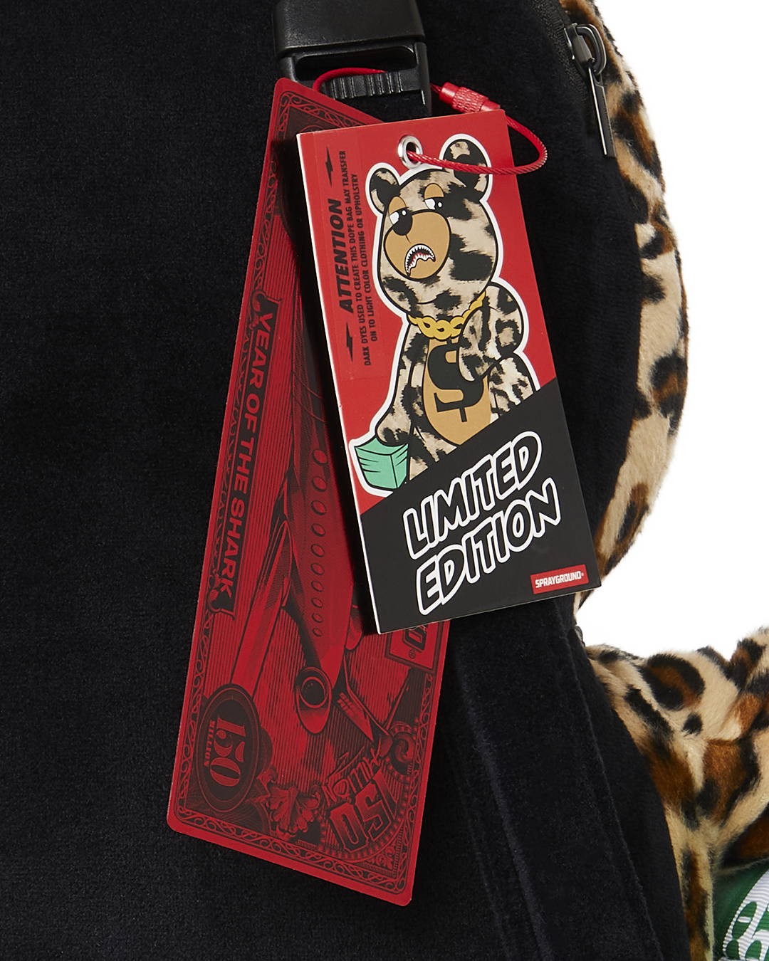 SPRAYGROUND CLAWED UP MONEYBEAR BACKPACK