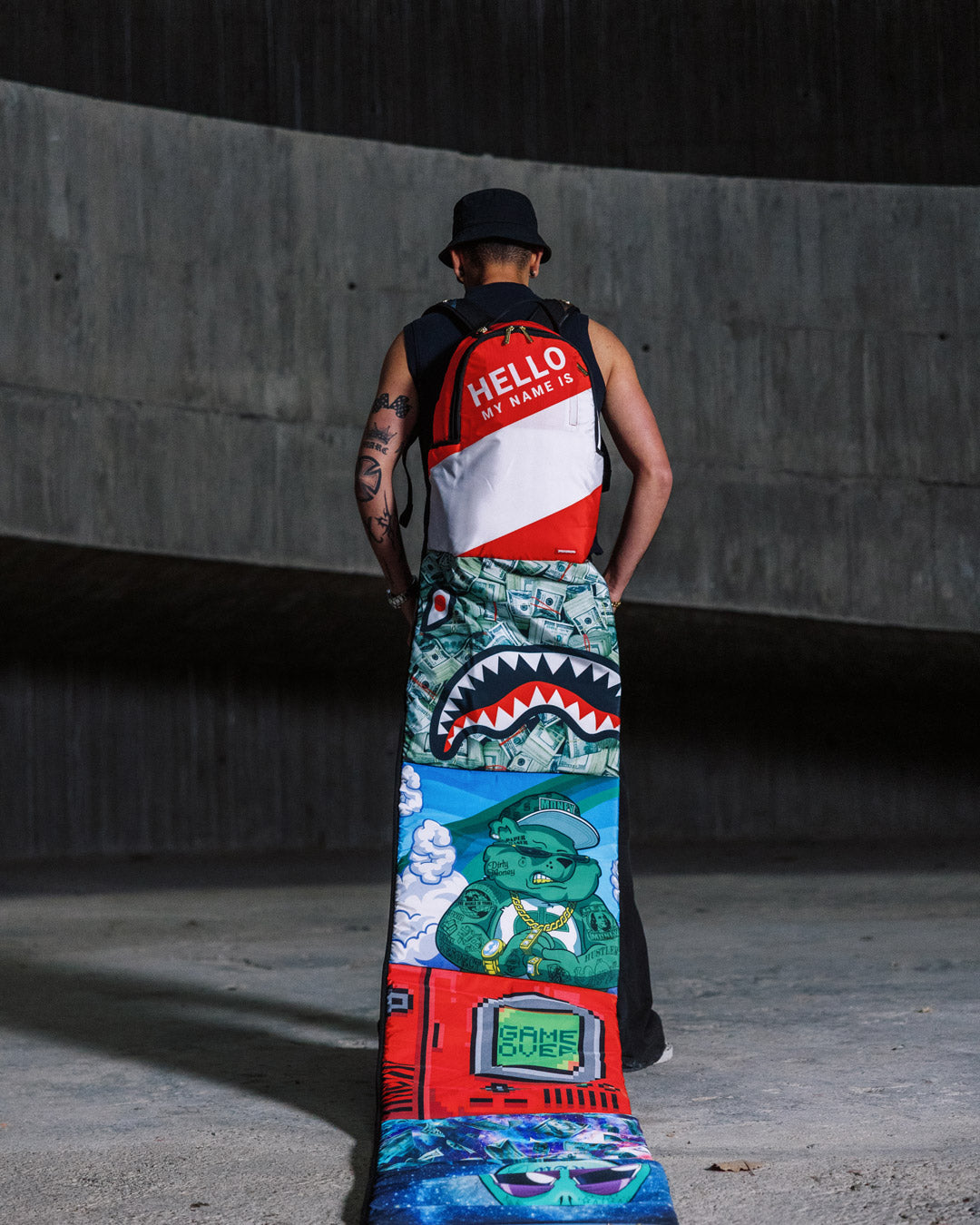 SPRAYGROUND THE SCROLL OF 15 YEARS DLXV BACKPACK (SUPER RARE)